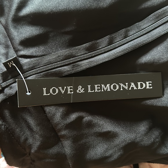 LOVE & LEMONADE Deep Plunge V-Neck Dress - Picture 8 of 8